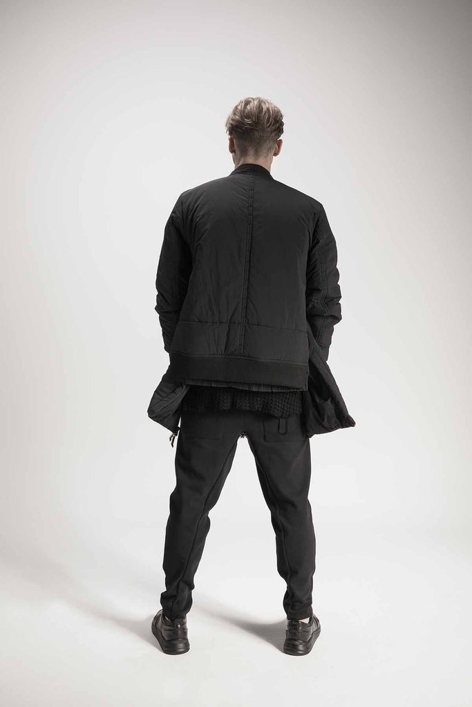 Barbarossa Moratti | Men's Avant-Garde Fashion Bomber Jacket