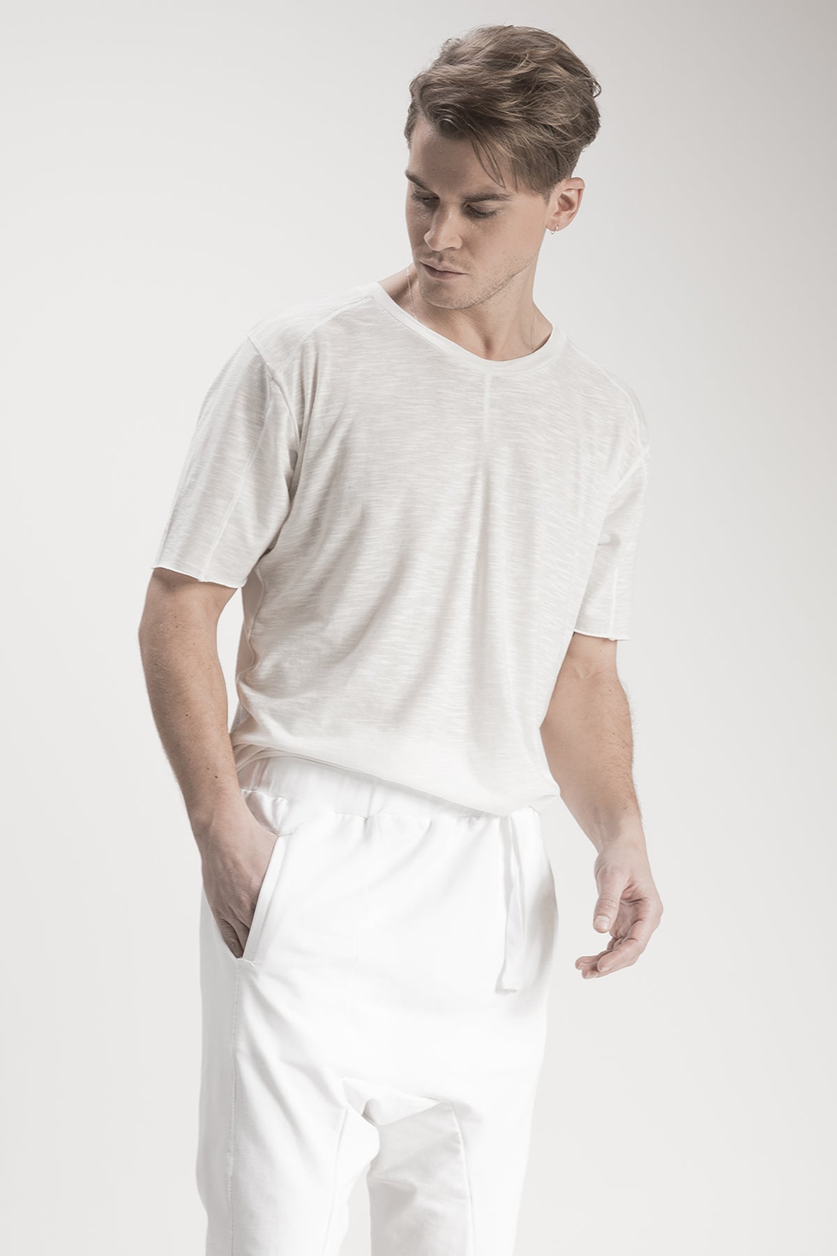 White Single Stitch T-Shirt